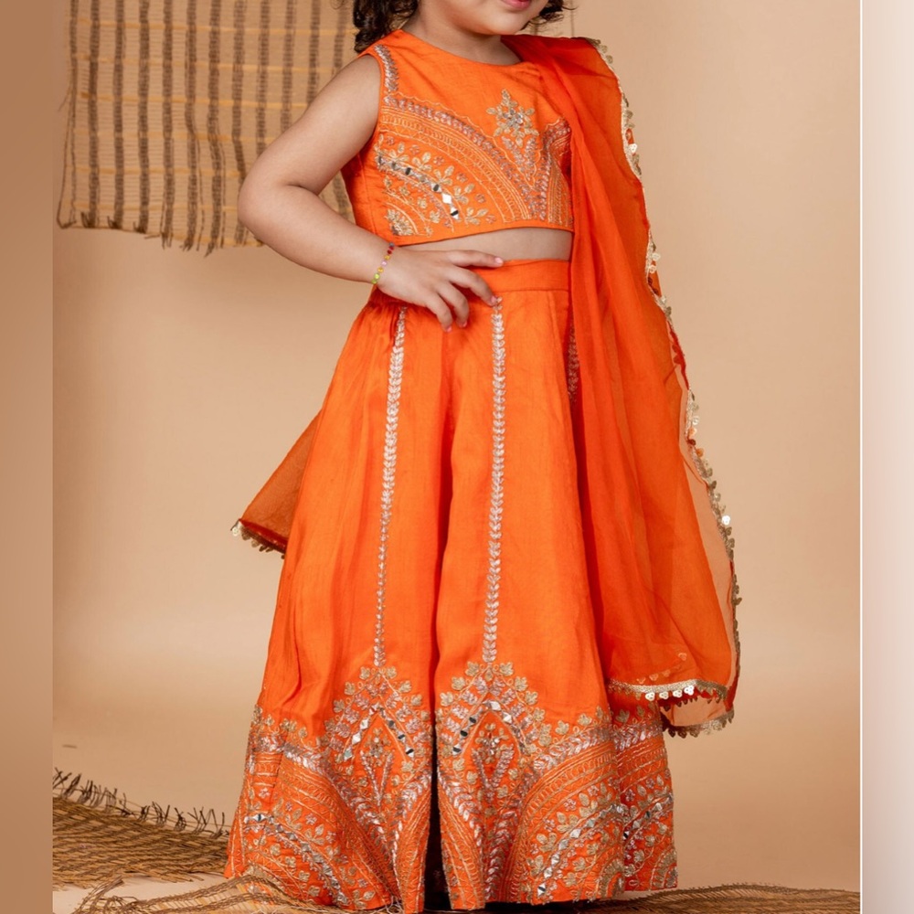 Toddler Indian Wedding Guest Traditional Lengha 2T/3T